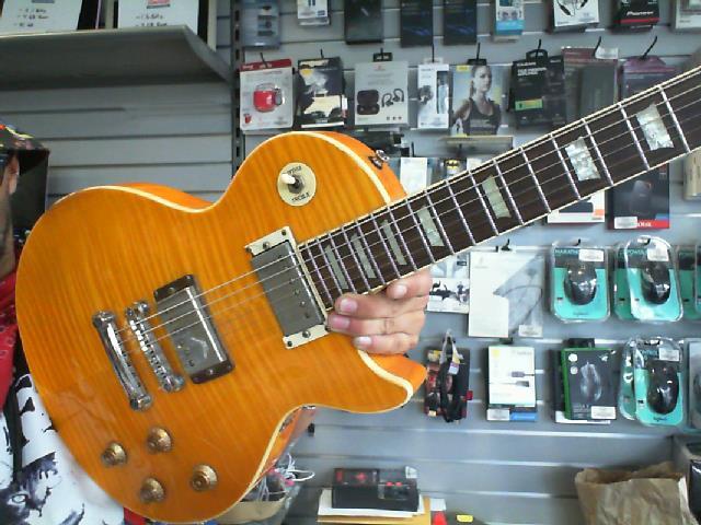 Les paul honey burst czech