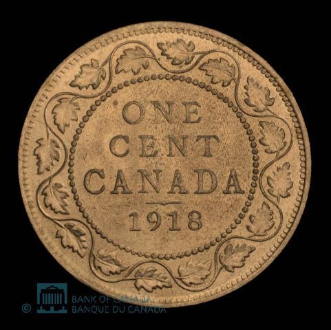 1918 one cent canada