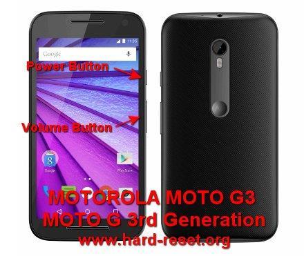 Cell noire full reset  moto g 3
