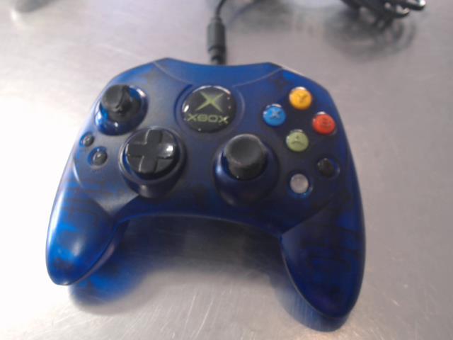 Manette xbox original glacier blue