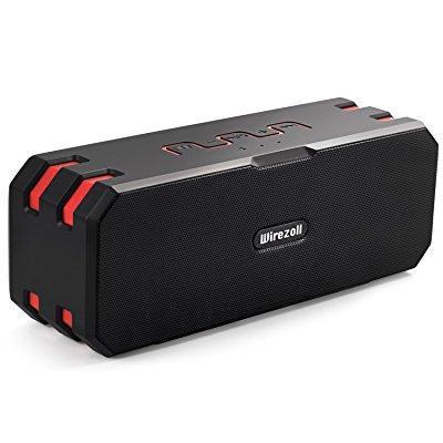 Wirezoll ip67 speaker rouge et noir