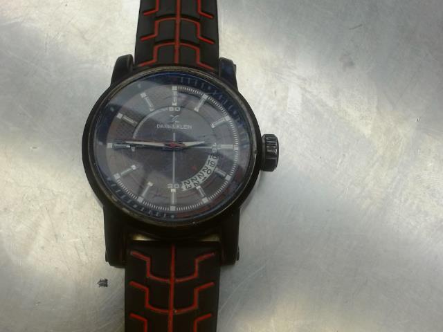 Montre fatrack avec bracelet cuire