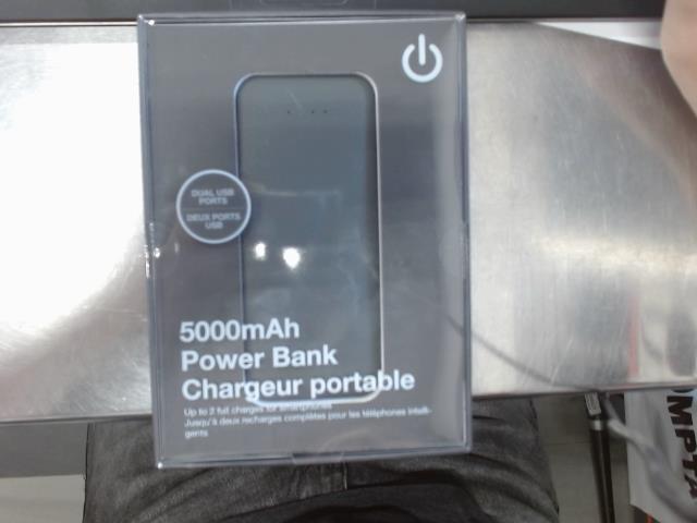 5000mah power bank//chargeur portable
