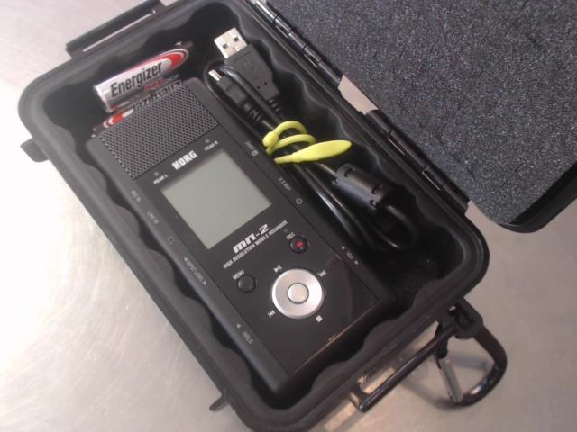 Enregistreur portable korg avec case