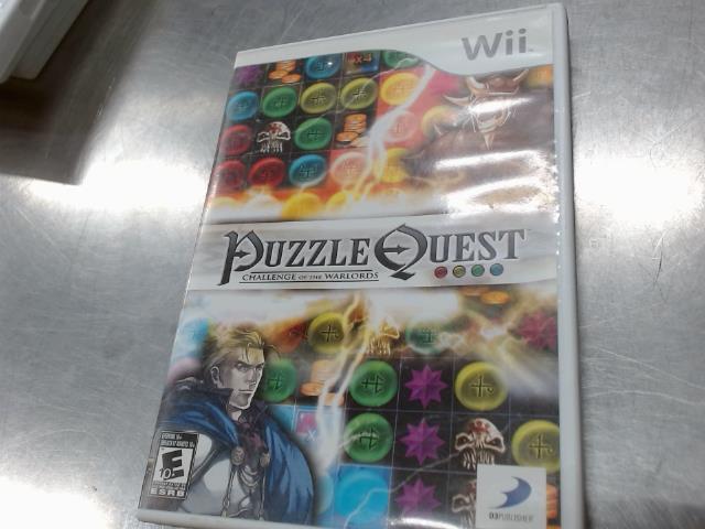 Jeux wii puzzle quest