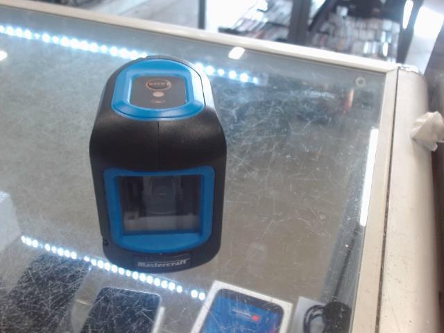 Self-leveling crossline laser