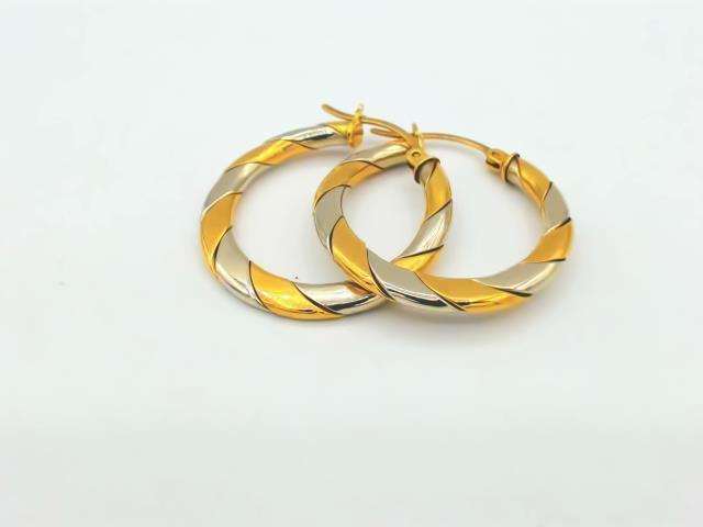 BOUCLES OREILLES OR 10KT