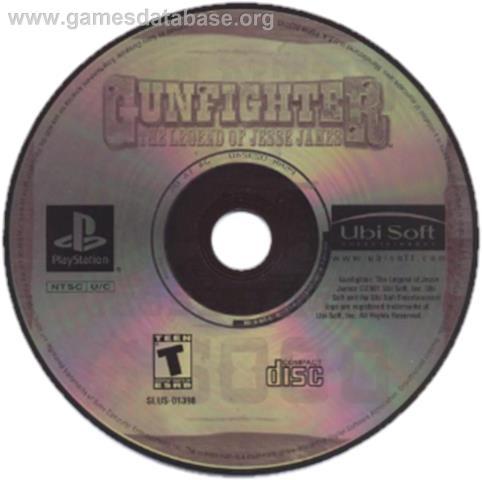 Gunfighter the legend of jess james disk