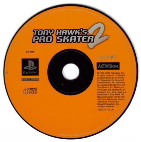 Tony hawk pro skate 2 disk only