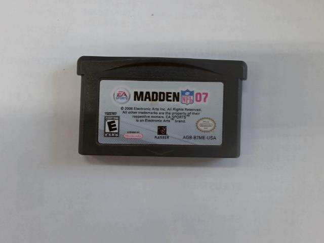 Madden nfl 07