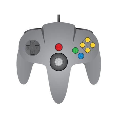 Manete originale grise n64