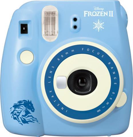 Camera disney frozen bleu ciel