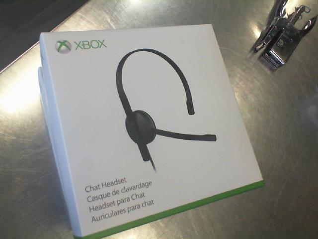 Casque de clavardage xbox