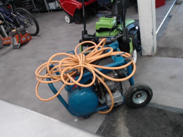 Compresseur 5.2gal 3.0hp+hose orange