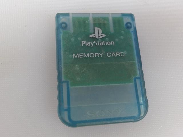 Carte memoire ps1 bleue