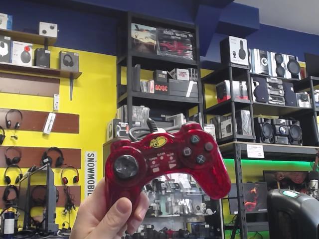 Manette ps1 turbo rouge