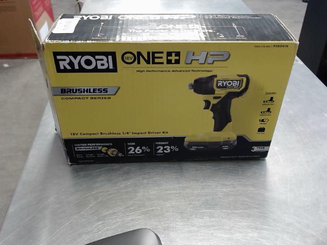 Ryobi 18v one hp brushless drill + batt