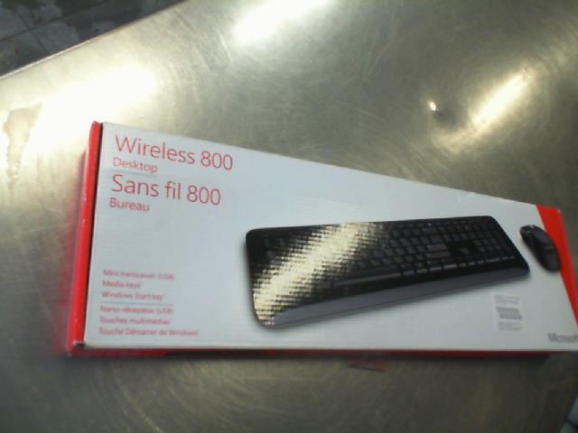 Clavier sans fil wireless 800