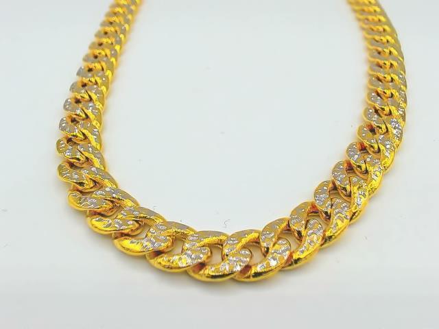 Chaine style cuban link 26p 6mm