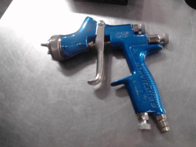 Mini gun a peinture blue