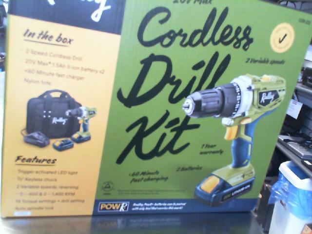 Kit de drill cordless
