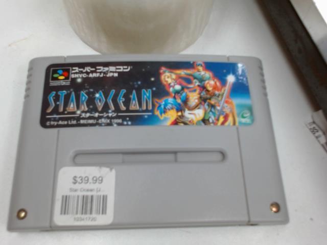 Star ocean super famicom loose