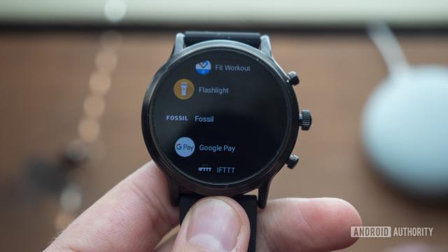 Fossil gen5 smart watch google os