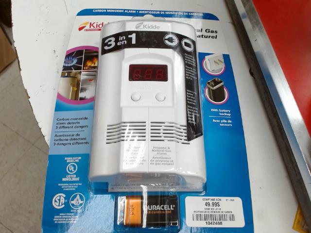 Detecteur de monoxide de carbon