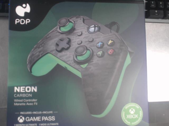 Manette neon carbon