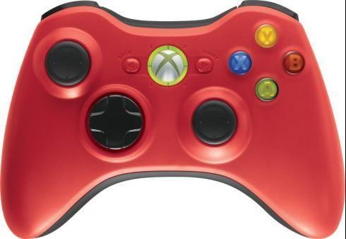 Manette xbox 360 rouge