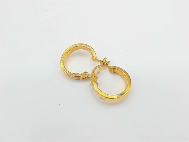 Boucle d'oreille en or 10kt