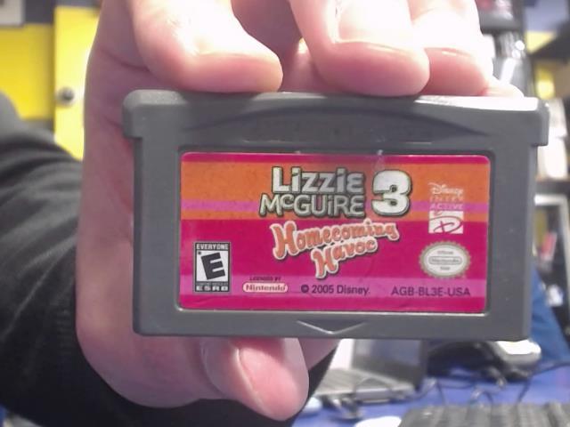 Jeu gameboy lizzie 3 homecoming