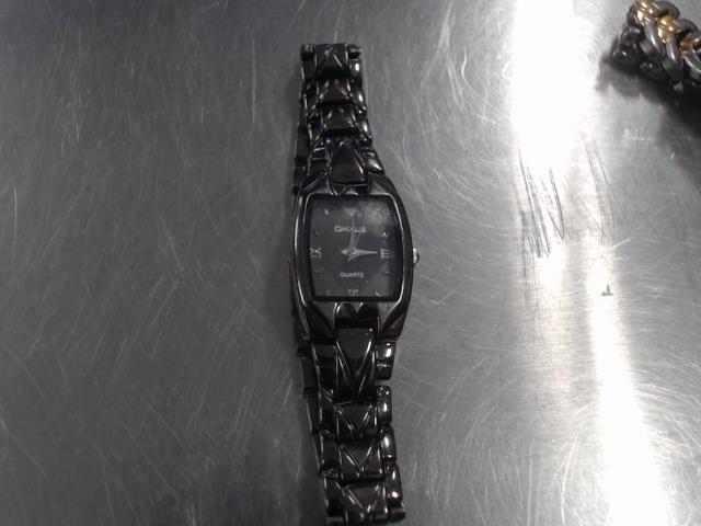 Omxus montre noir pour femme