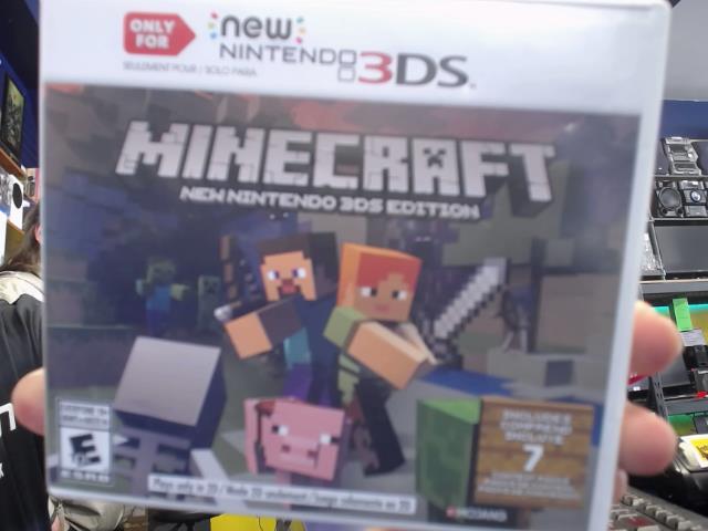 Minecraft new nintendo 3ds edition