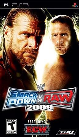 Psp smackdown vs raw 2009