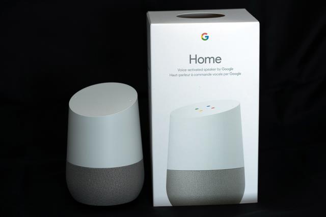 Google home dans sa boite