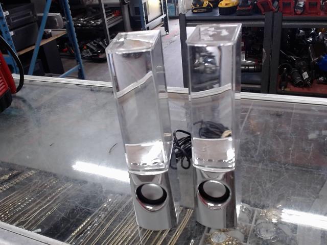 Paire de speaker water dancing