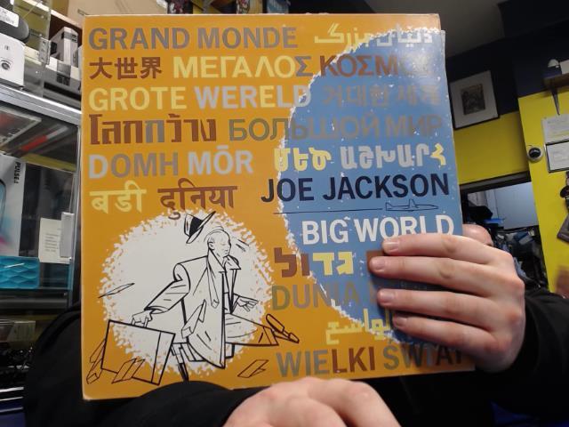 Joe jackson big world vinyle