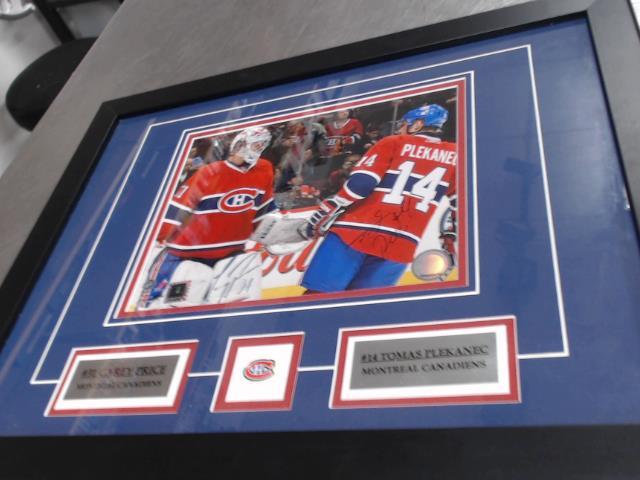 Cadre signer c.price&t.plekanec