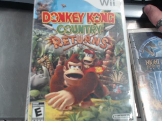 Donkey kong country returns sur wii