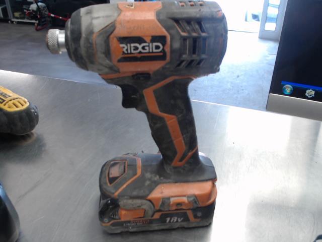 Impact ridgid +batterie 2ah