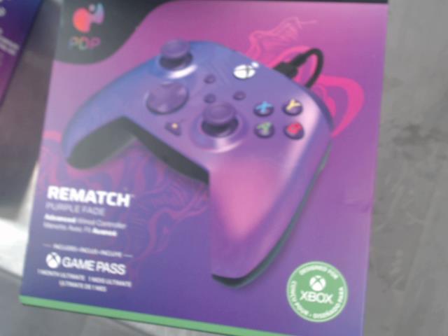 Pdp controller rematch purple fade xbox