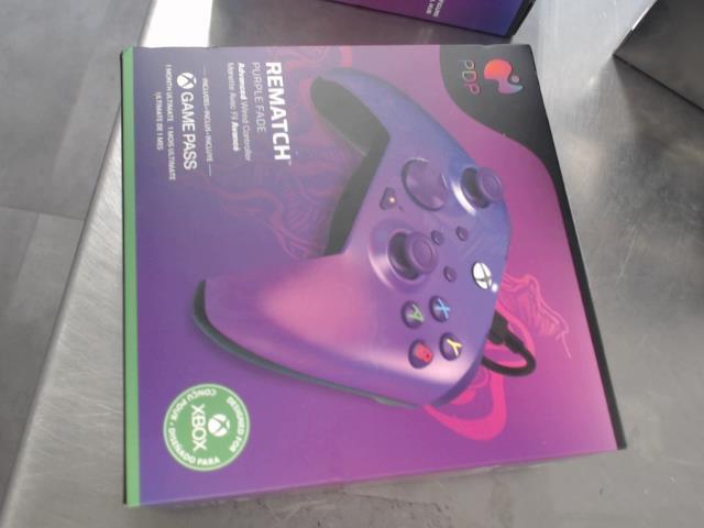 Pdp controller rematch purple fade xbox