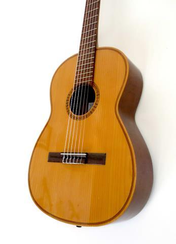 Guitare giannini tranquillo corde a remp