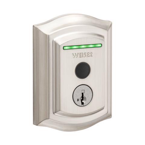 Serrure intelligente contemporain satin
