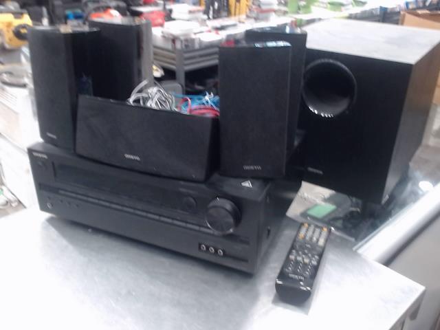 Ampli cinema maison+sub+man+5 speakers