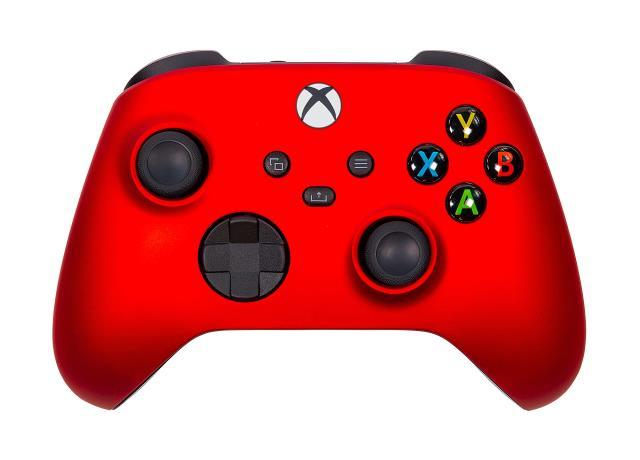 Manette xbox series x rouge