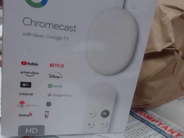 Chrome cast neuf hd