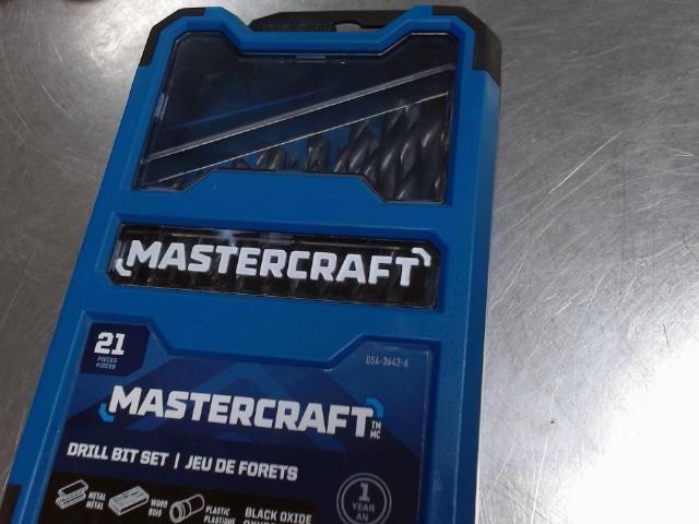 Mastercraft drill bit set