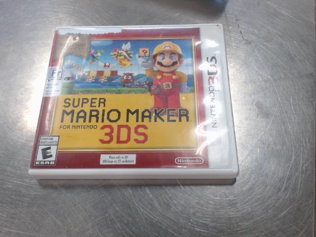 Super mario maker 3ds